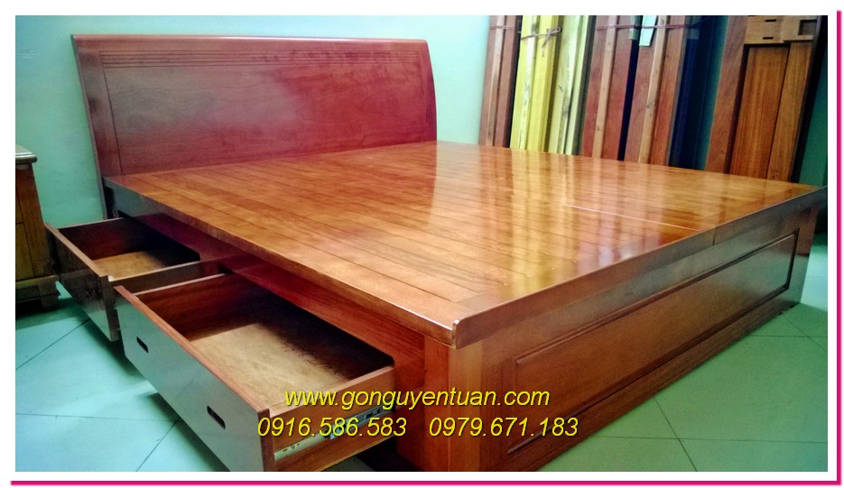 Giường ngủ 2 ngăn kéo